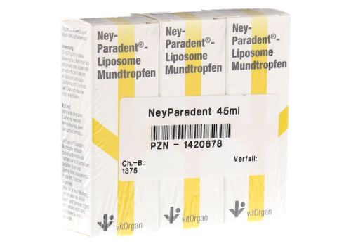 NEYPARADENT Liposome Mundtropfen – PZN 01420678 (PZN 01420678)