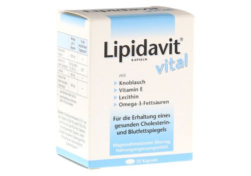 LIPIDAVIT Vital Kapseln – PZN 05870214 (PZN 05870214)