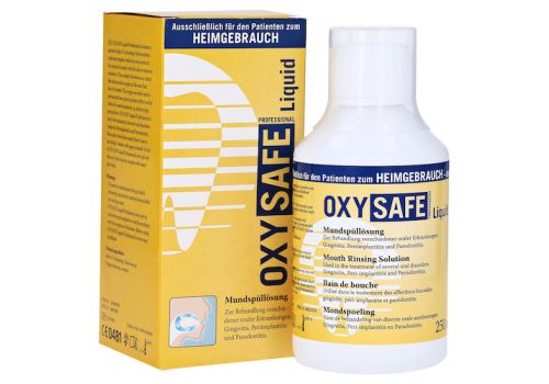 OXYSAFE Liquid Prof.Mundspülung Zahnarzt Version – PZN 13169700 (PZN 13169700)