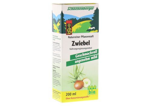 ZWIEBELSAFT naturrein Schoenenberger – PZN 01159524 (PZN 01159524)