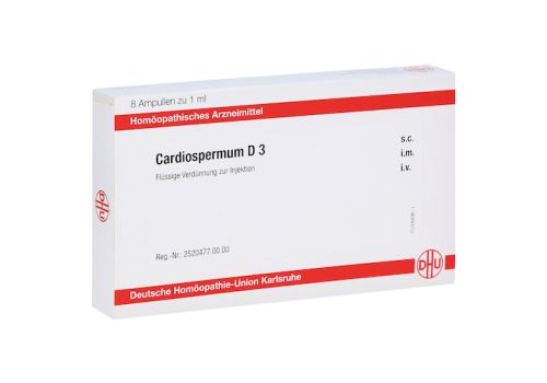 CARDIOSPERMUM D 3 Ampullen – PZN 11704891 (PZN 11704891)