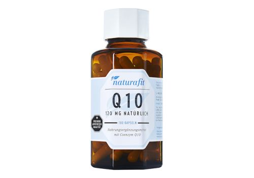 NATURAFIT Q10 120 mg natürlich Kapseln – PZN 12516306 (PZN 12516306)