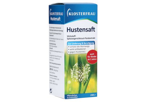 Klosterfrau Hustensaft – PZN 13505569 (PZN 13505569)