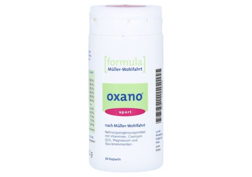 OXANO-Sport nach Müller-Wohlfahrt Kapseln – PZN 11669858 (PZN 11669858)