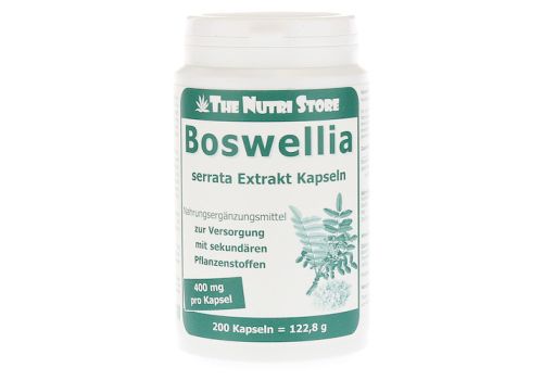 BOSWELLIA 400 mg Extrakt vegetarische Kapseln – PZN 00134309 (PZN 00134309)