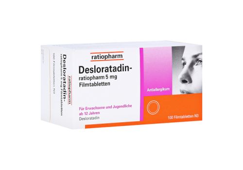 Desloratadin-ratiopharm 5mg – PZN 15397612 (PZN 15397612)