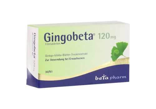 Gingobeta 120mg – PZN 12461657 (PZN 12461657)