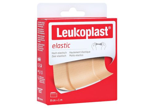 LEUKOPLAST Elastic Pflaster 8 cmx1 m – PZN 14219819 (PZN 14219819)