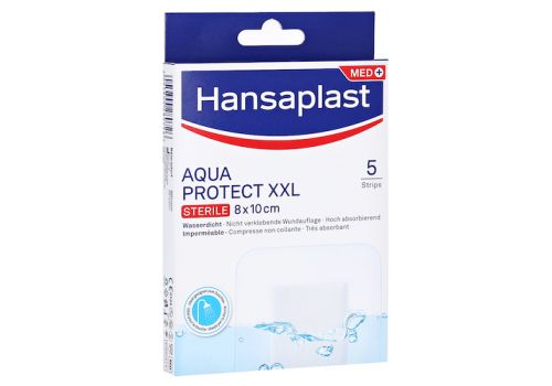 HANSAPLAST Aqua Protect Wundverb.steril 8x10 cm – PZN 16760121 (PZN 16760121)