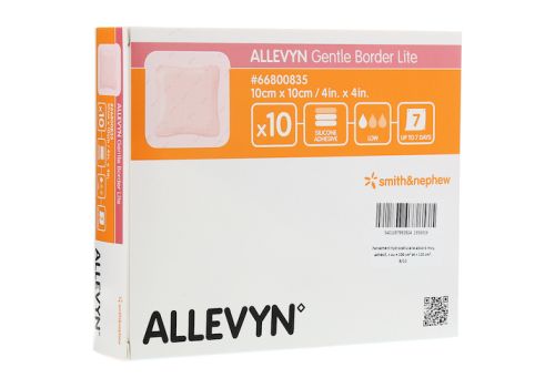 ALLEVYN Gentle Border Lite 10x10 cm Schaumverb. – PZN 10929576 (PZN 10929576)