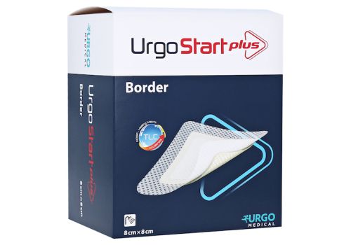 URGOSTART Plus Border 8x8 cm Wundverband – PZN 12898897 (PZN 12898897)