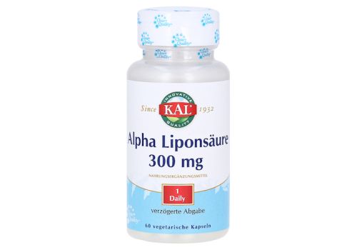 ALPHA LIPONSÄURE 300 mg Kapseln – PZN 15880219 (PZN 15880219)