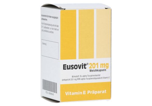 EUSOVIT 201 mg Weichkapseln – PZN 08998245 (PZN 08998245)