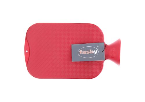 FASHY Wärmflasche glatt cranberry 6420 42 – PZN 11131047 (PZN 11131047)