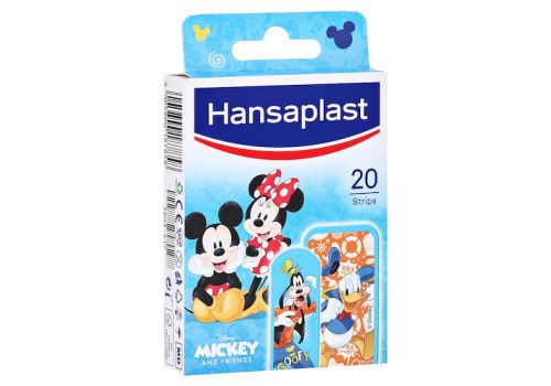 HANSAPLAST Kinder Pflasterstrips Mickey & Friends – PZN 16760150 (PZN 16760150)