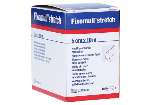 FIXOMULL stretch 5 cmx10 m – PZN 09477086 (PZN 09477086)