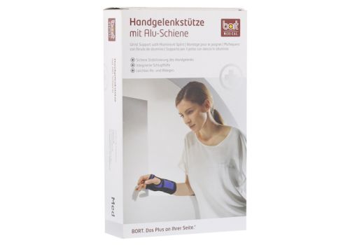 BORT Handgelenkstütze m.Aluschiene re.M haut – PZN 02688093 (PZN 02688093)