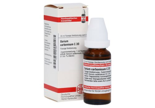 BARIUM CARBONICUM C 30 Dilution – PZN 07161083 (PZN 07161083)