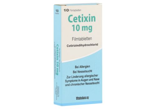 Cetixin 10mg – PZN 04704904 (PZN 04704904)