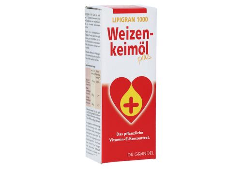 WEIZENKEIMÖL plus 1000 Lipigran Grandel – PZN 05103897 (PZN 05103897)