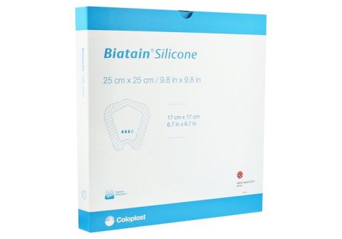 BIATAIN Silicone Schaumverb.Sakrum groß 25x25 cm – PZN 11486052 (PZN 11486052)