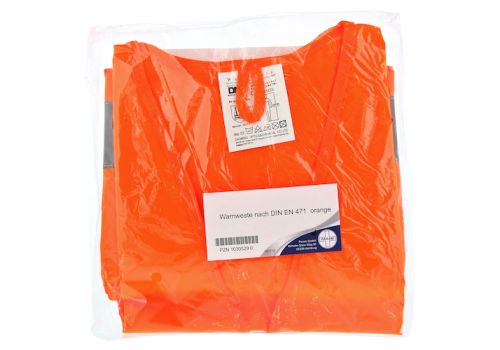 WARNWESTE DIN EN471 orange – PZN 10305290 (PZN 10305290)