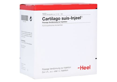 CARTILAGO suis Injeel Ampullen – PZN 00181208 (PZN 00181208)