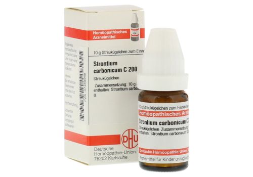 STRONTIUM CARBONICUM C 200 Globuli – PZN 07459948 (PZN 07459948)