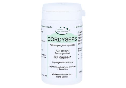 CORDYSEPS Extrakt Kapseln – PZN 06863943 (PZN 06863943)