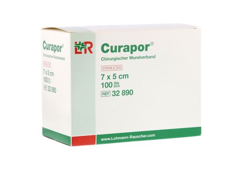 CURAPOR Wundverband steril chirurgisch 5x7 cm – PZN 10757069 (PZN 10757069)