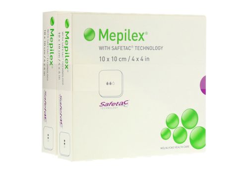 MEPILEX 10x10 cm Schaumverband – PZN 12340913 (PZN 12340913)