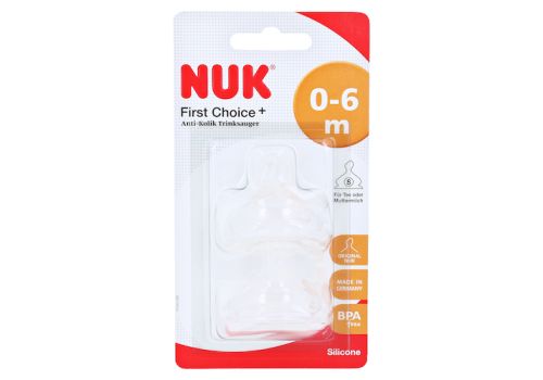 NUK First Choice+ Trinksauger Silikon Gr.1 S – PZN 09121521 (PZN 09121521)