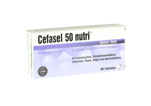 CEFASEL 50 nutri Selen-Tabs – PZN 10549201 (PZN 10549201)