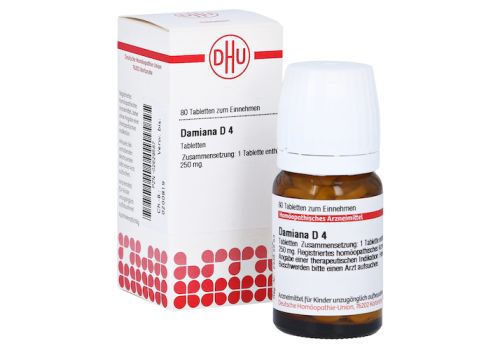 DAMIANA D 4 Tabletten – PZN 02629587 (PZN 02629587)