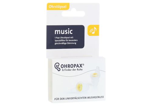 OHROPAX music Ohrstöpsel mit Filter – PZN 13504110 (PZN 13504110)