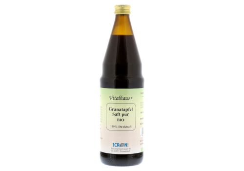 GRANATAPFEL SAFT Pur Bio Vitalhaus – PZN 02052863 (PZN 02052863)