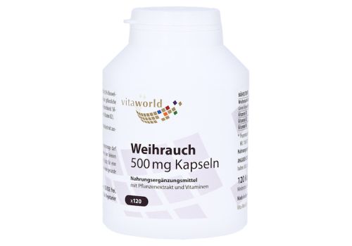 WEIHRAUCH 500 mg Kapseln – PZN 09771489 (PZN 09771489)