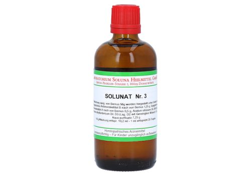 SOLUNAT Nr. 3 Tropfen – PZN 02938070 (PZN 02938070)