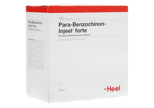 PARA BENZOCHINON Injeel forte Ampullen – PZN 01804798 (PZN 01804798)