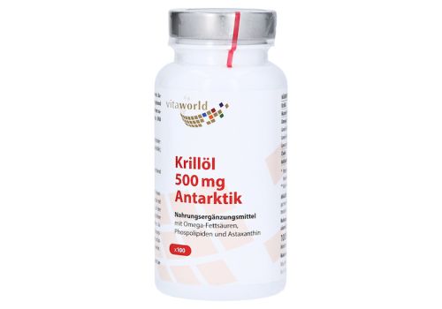 KRILLÖL 500 mg Antarktik Kapseln – PZN 02036367 (PZN 02036367)