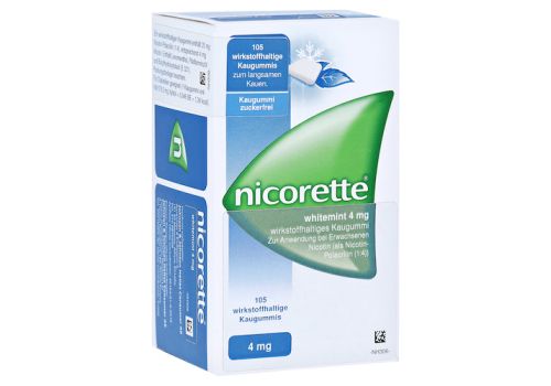 Nicorette 4mg whitemint – PZN 14358780 (PZN 14358780)