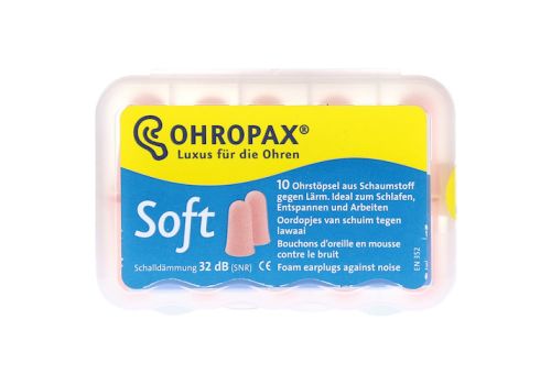 Ohropax soft Schaumstoff-stöpsel – PZN 07437214 (PZN 07437214)