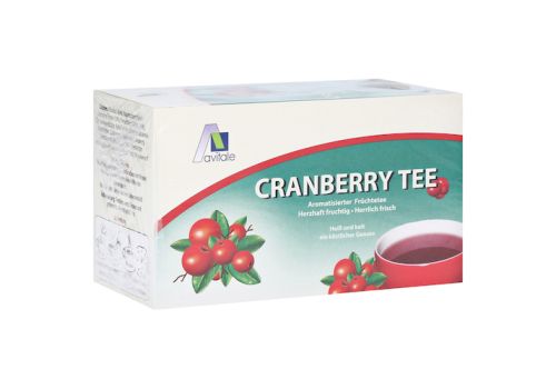 Avitale Cranberry Tee Filterbeutel – PZN 06055290 (PZN 06055290)