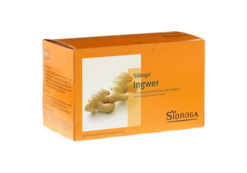 SIDROGA Ingwer Tee Filterbeutel – PZN 02026630 (PZN 02026630)