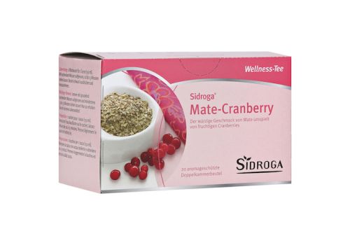 SIDROGA Wellness Mate-Cranberry Tee Doppelkammerb. – PZN 10354845 (PZN 10354845)