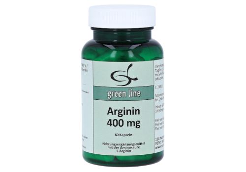 ARGININ 400 mg Kapseln – PZN 10093416 (PZN 10093416)