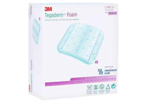 TEGADERM Foam Verband 5x5 cm 90600 – PZN 13719253 (PZN 13719253)