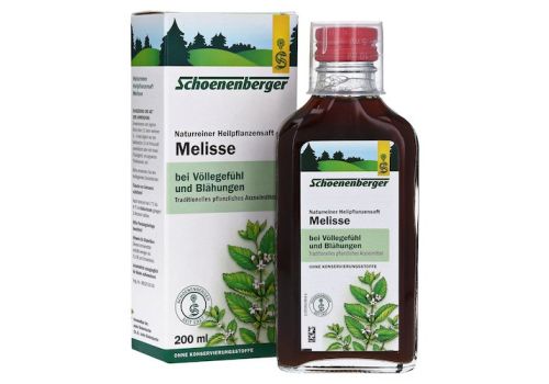 Melisse naturreiner Heilpflanzensaft Schoenenberger – PZN 00692222 (PZN 00692222)