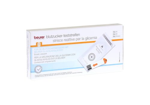 BEURER GL44/GL50 Blutzucker-Teststreifen Folie – PZN 10917314 (PZN 10917314)