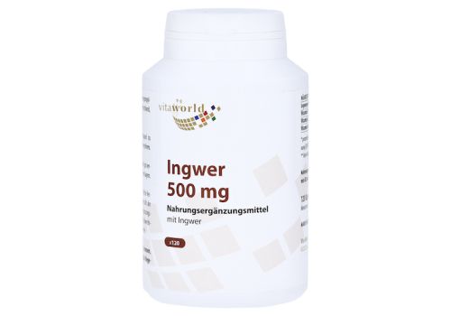 INGWER KAPSELN 500 mg – PZN 09771503 (PZN 09771503)